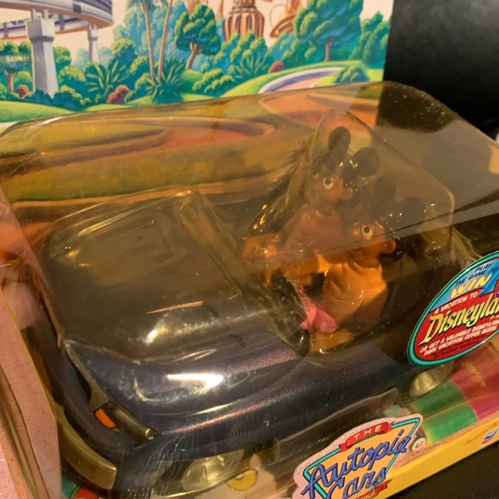 Disneyland Autopia Blue Sparky Collectible Car-Vintage 🆕